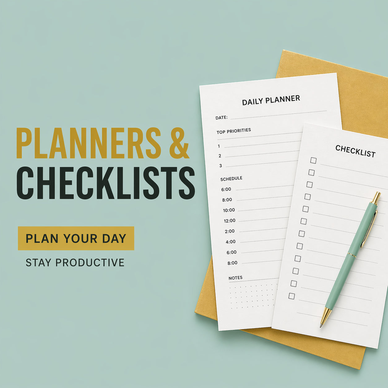Planners & Checklists
