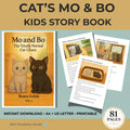 Mo and Bo Cat Story Book for Kids 4–8 – Funny Adventures (Digital Download)