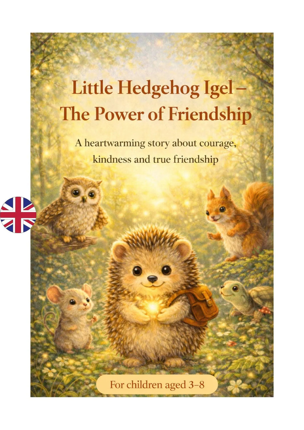 Children’s Book Ages 3–8 Little Hedgehog Igel The Power of Friendship 20 Pages PDF