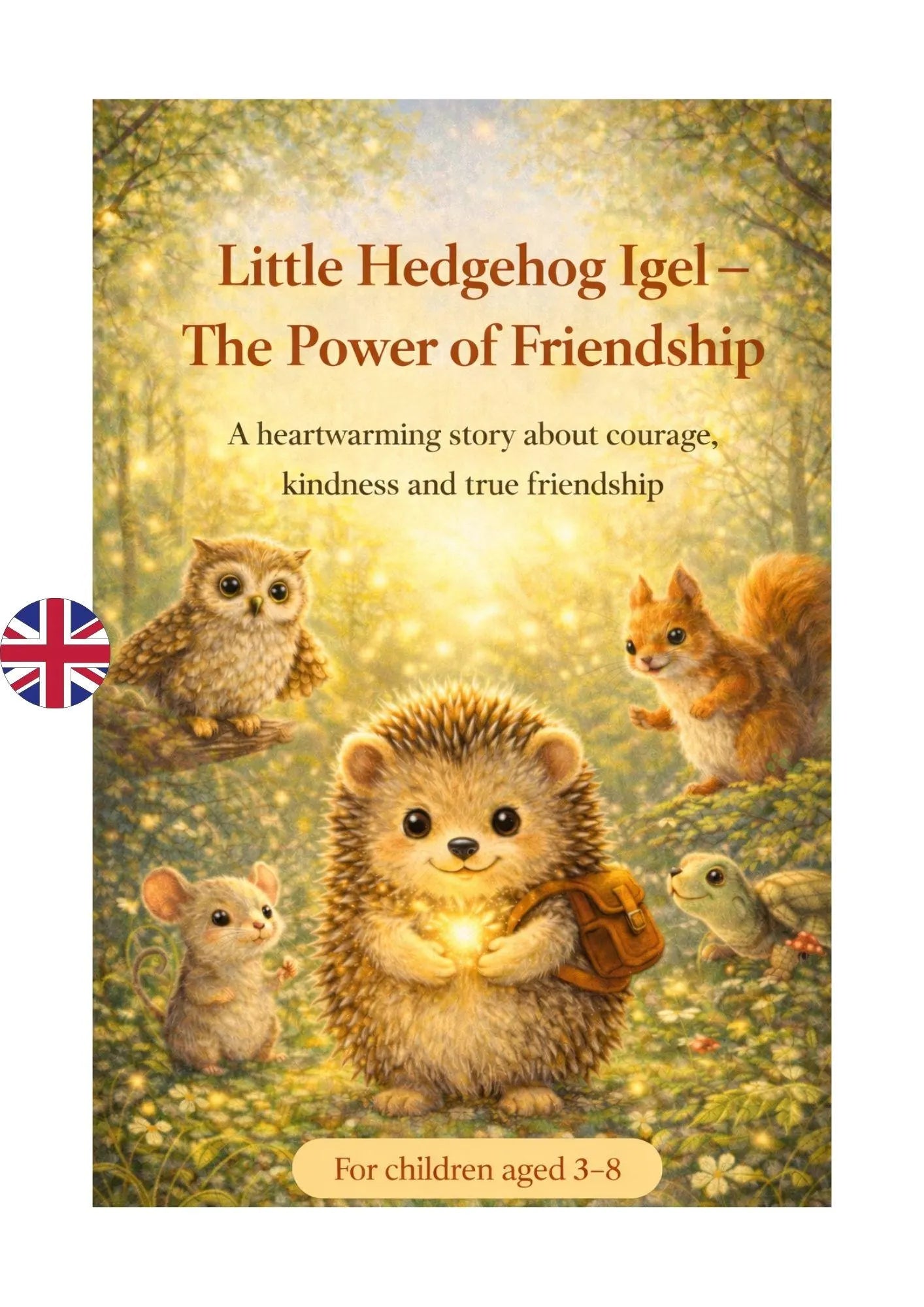 Children’s Book Ages 3–8 Little Hedgehog Igel The Power of Friendship 20 Pages PDF